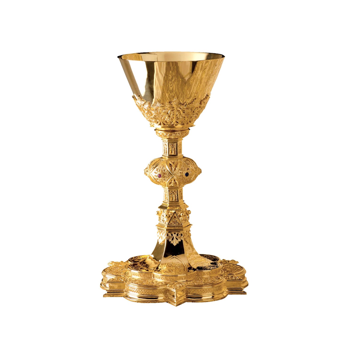 Gothic Chalice & Scale Paten With Ring|2980