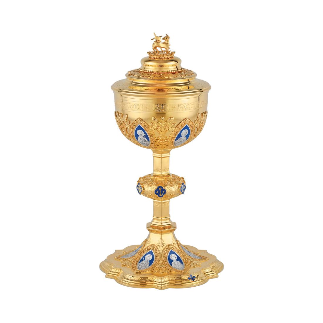 Ciborium With Lid | Neo-Gothic | Twelve Apostles | 313 – The Clergy Store