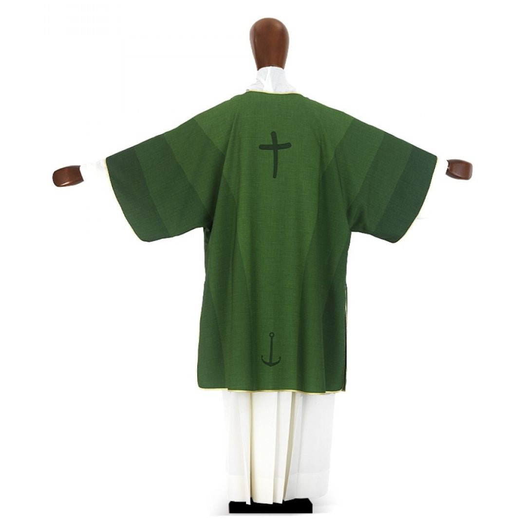 Dalmatic with the official logo of the Jubilee 2025. Made in Italy and sold by The Clergy Store