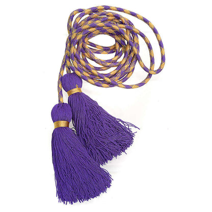 Liturgical Italian cintures for Vestments with Tassel. Made in Italy