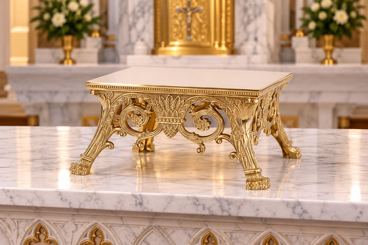 Monstrance thabor stand for altar. 