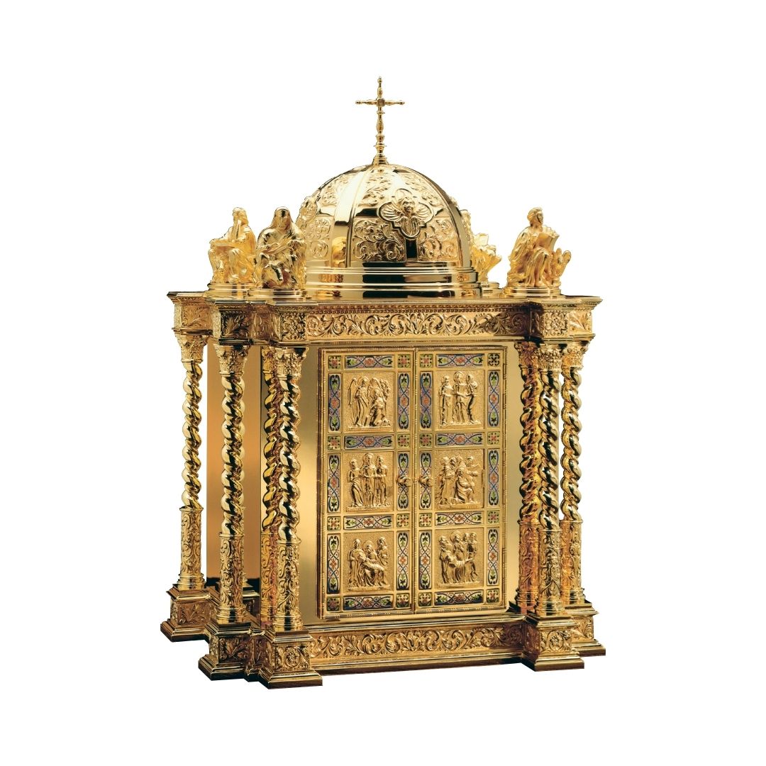 Cathedral Style Tabernacle Made in Spain 4112 sold by The Clergy Store