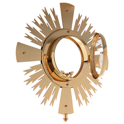Monstrance | 4 Evangelist | 24-Karat Gold Plated | OS-16