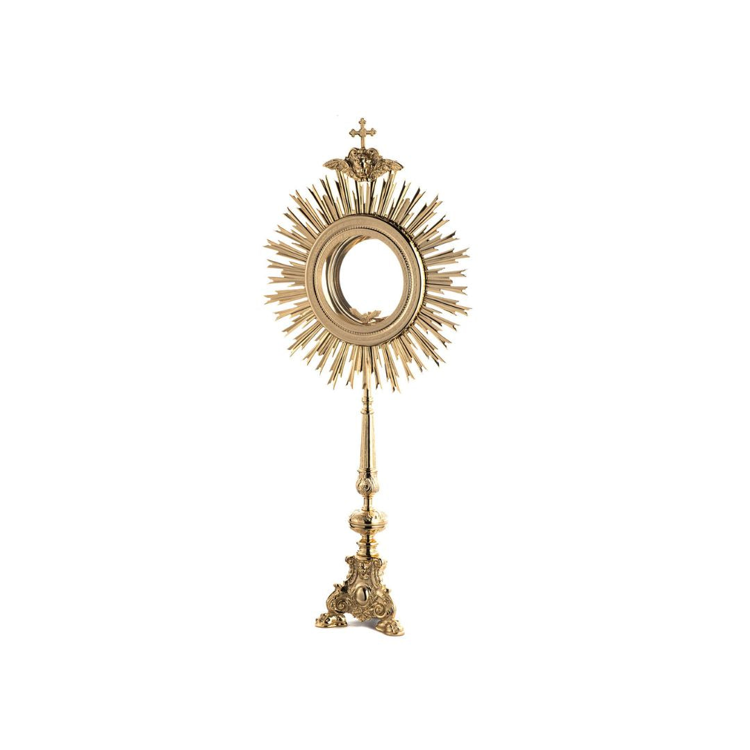 Monstrance style OS-17 made by Napoletana Arte Sacra Italy