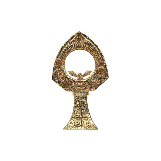 Monstrance with Luna OS-24 Gold. Made by Napoletana Arte Sacra