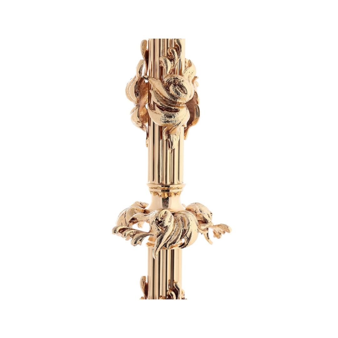 Monstrance with Angels and swaroski stones. Style# OS-42. Made by Napoletana Arte Sacra Italy