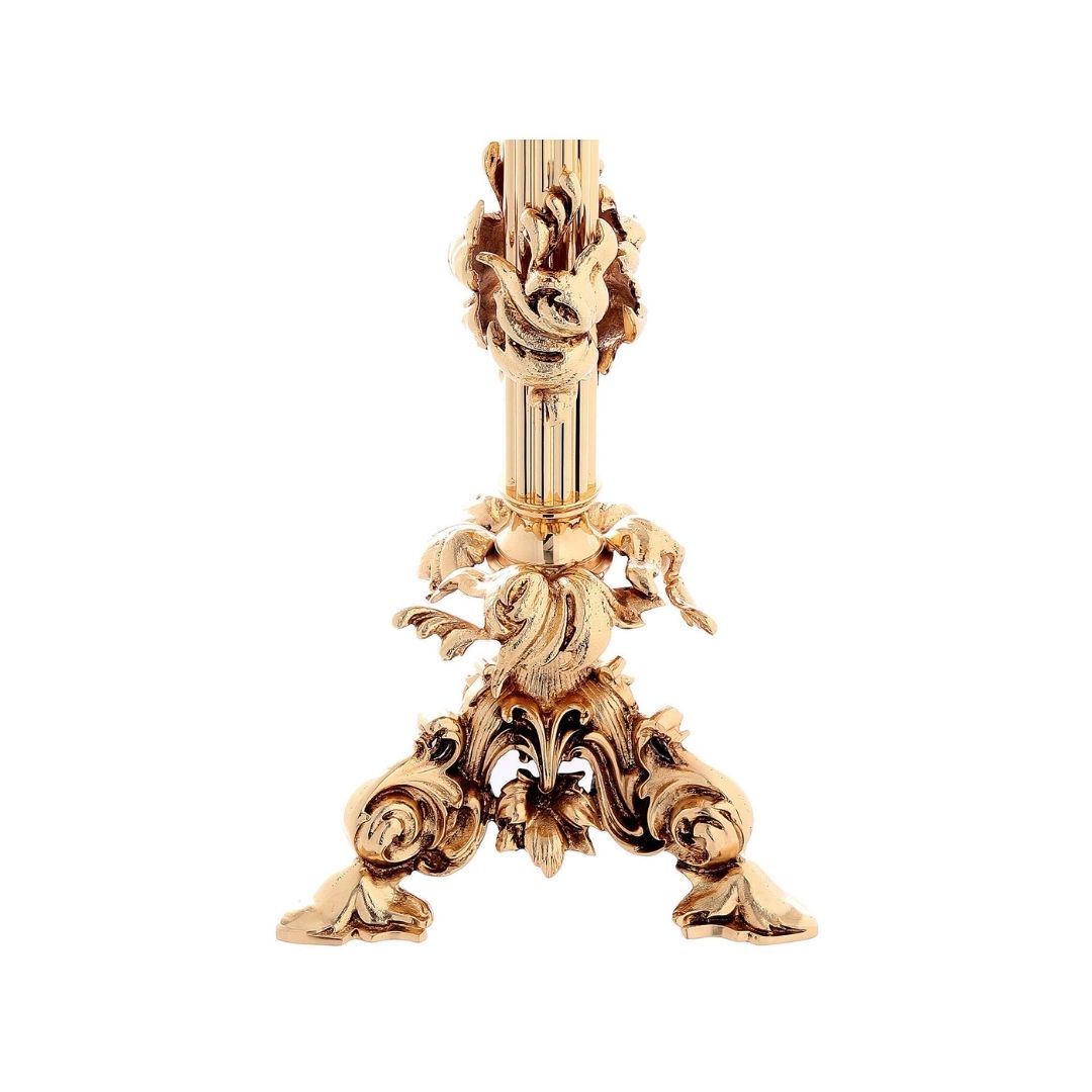 Monstrance with Angels and swaroski stones. Style# OS-42. Made by Napoletana Arte Sacra Italy