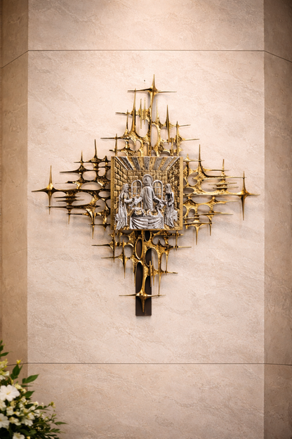 Last Supper Wall Tabernacle Made in Italy